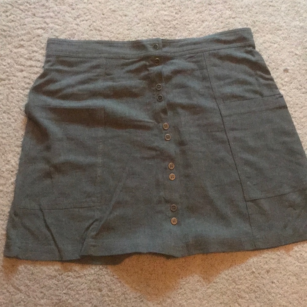 Army Green Skirt